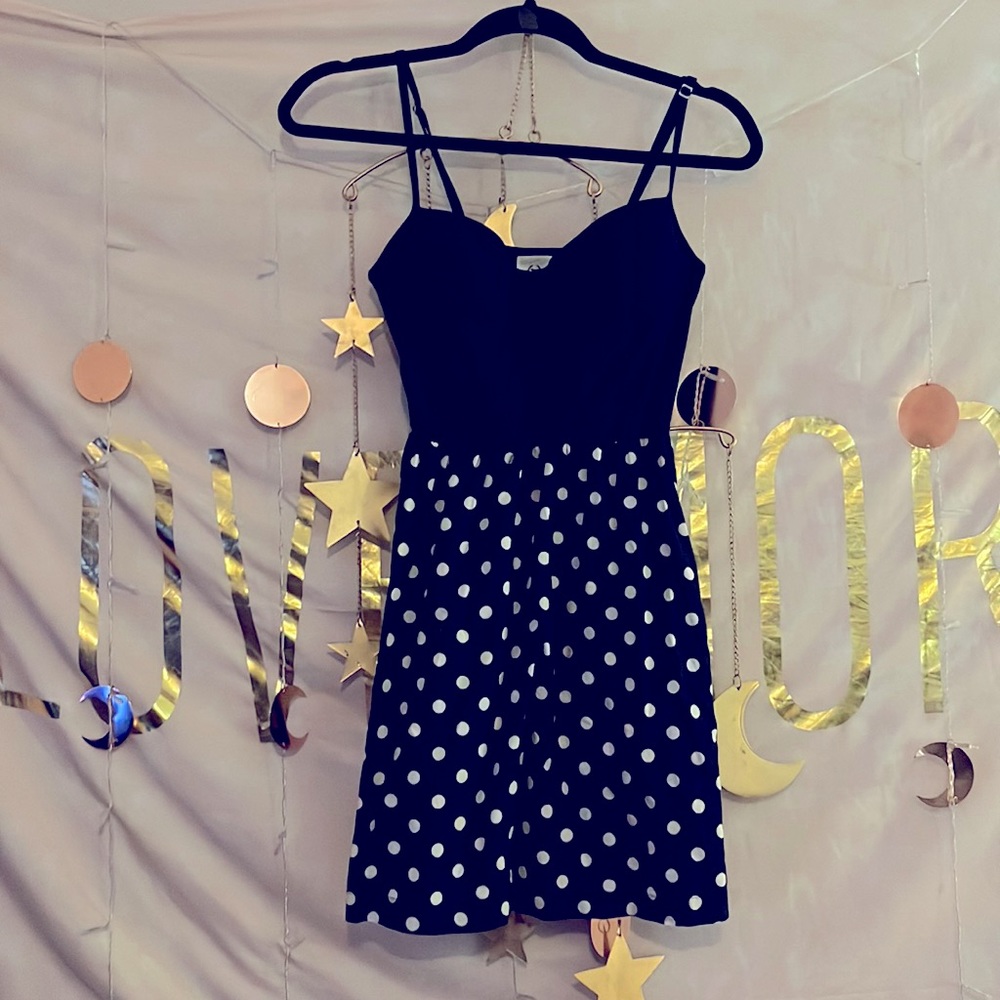 Cute polka dot summer dress